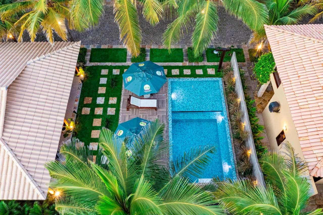 Sombra Do Coqueiro Villas - 150M Da Praia 路易斯科雷亚 外观 照片