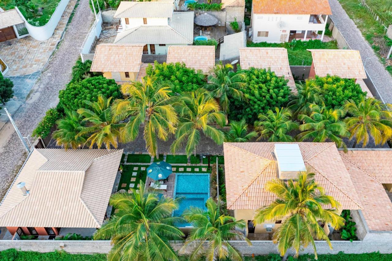 Sombra Do Coqueiro Villas - 150M Da Praia 路易斯科雷亚 外观 照片