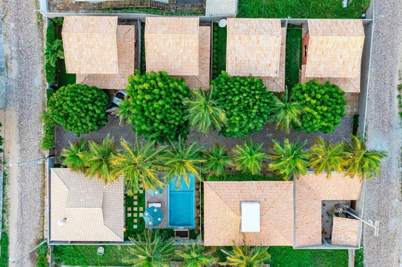 Sombra Do Coqueiro Villas - 150M Da Praia 路易斯科雷亚 外观 照片