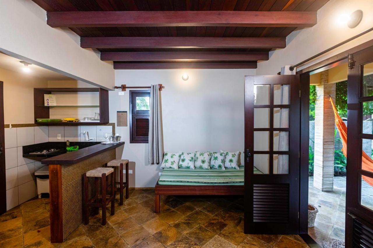Sombra Do Coqueiro Villas - 150M Da Praia 路易斯科雷亚 外观 照片
