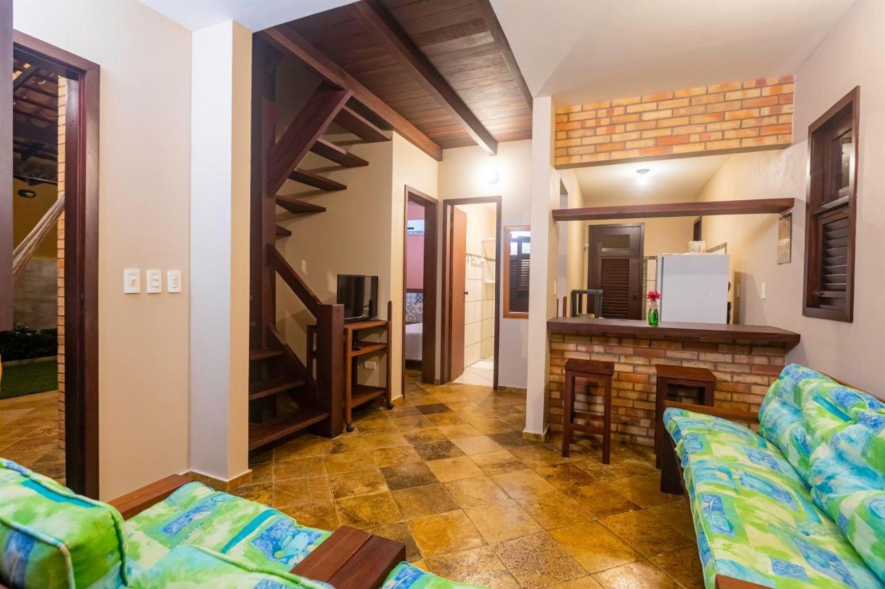 Sombra Do Coqueiro Villas - 150M Da Praia 路易斯科雷亚 外观 照片