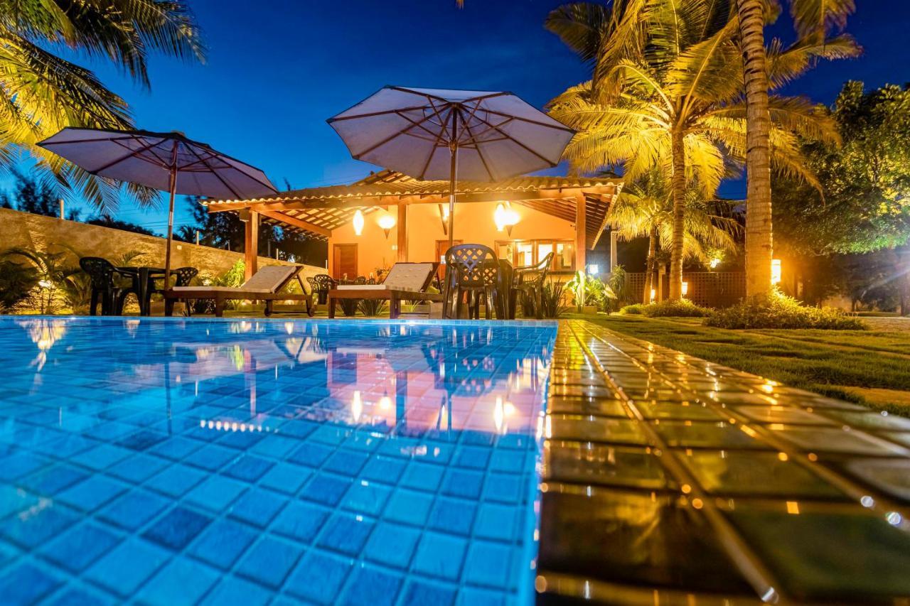 Sombra Do Coqueiro Villas - 150M Da Praia 路易斯科雷亚 外观 照片